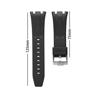 Jettda Fabrik Großhandel 26mm AP Uhr 15703 15710 26703 Maßgefertigtes FKM Gummi-Uhrenarmband Ersatz-Gummiarmband für Armbanduhren