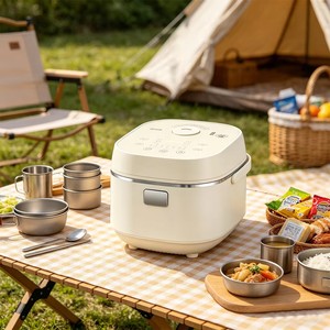Multifunctional Rice Cooker 800-1000W Power Large Capacity for 2-6 People Non-stick Inner Pot Stainless Steel Lid -16 Major Func - Product Image 5