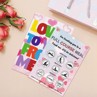 Carte à gratter personnalisée à bas prix pour adultes, avec design gratuit, gaufrée, impression CMJN, en carton, avec sac en papier d'art