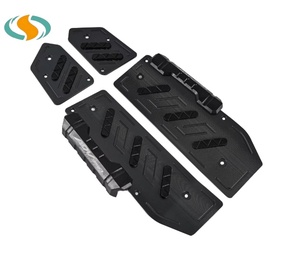 Repose-pieds de moto antidérapants <span class=keywords><strong>en</strong></span> alliage <span class=keywords><strong>d</strong></span>'aluminium pour ADV 350 (2021-2025) – Placement latéral pour rénovation/mise à niveau - Product Image 4