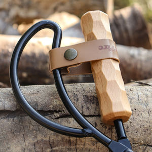 Vente en gros de <span class=keywords><strong>pince</strong></span> à charbon de <span class=keywords><strong>bois</strong></span> <span class=keywords><strong>pour</strong></span> barbecue manche en <span class=keywords><strong>bois</strong></span> de fer Camping en plein air BBQ feu de camp poêle cheminée <span class=keywords><strong>pince</strong></span> à feu - Product Image 6