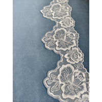 Tissu brodé en maille 100 % polyester de haute qualité, taille personnalisée, pour vêtements de danse pour filles et femmes, accessoires textiles de maison