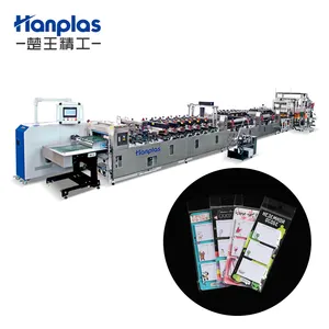 HP-2TZP Hanplas Laminated Materials Pouch Header Bag Making Machinery for Stand-Up Pouch and Zipper Pouch