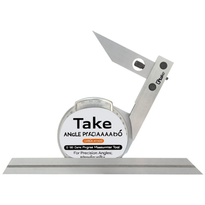 Ttake Angle Protractor avec goniomètre à lentille, outil de mesure de 0 à 180 degrés pour les angles de précision - Product Image 2