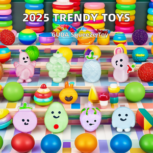 2025 Trend Novelty Mochi Hand Toys <b>Squeeze</b> Animal Pinch <b>Ball</b> Cute TPR Decompression Toy for Strength Training - Product Image 5