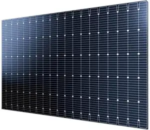 Cella solare G12-18BB HJT 210mm * 210mm 18 Bus Bar cella solare eterogiunzione per moduli solari HJT