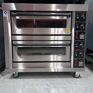 Forno Elettrico a 2 Piani 4 Teglie per Panetteria Commerciale Pane Pizza Crostatine Croissant Biscotti con Controllo Digitale Facile da Usare - Product Image 6