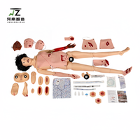 Modelo de Entrenamiento Médico Avanzado para Cuidado de Traumas y Heridas con Cateterización, Material de PVC