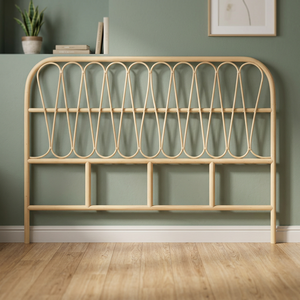 Vietnam Export Luxurious Competitive Design Sturdy Frame Eco-Friendly Easy Installation Stylish Natural Woven <b>Wall</b> Bed - Product Image 1