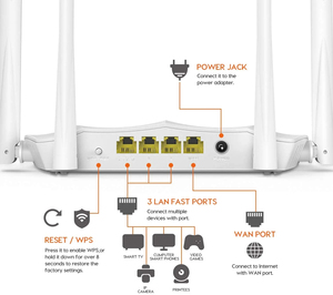 Tenda ac5s Wifi <span class=keywords><strong>Router</strong></span> 2.4G 5.0GHz Dual-Band AC1200 1167Mbps phạm vi không dây mở rộng WI-FI Repeater - Product Image 3