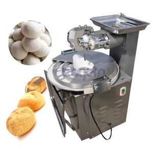 自動丸形饅頭製造機 生地カッターローラー ベーカリーパン生地分割機 成形機 CE認証 - Product Image 1