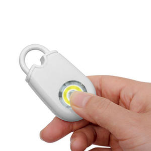 Promozione Logo personalizzato <span class=keywords><strong>donna</strong></span> Anti-lupo luce LED allarme personale di emergenza auto-difesa per escursioni all'aperto USB Gadget - Product Image 4