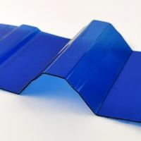 Feuille de polycarbonate ondulée résistante aux UV Starshine, feuilles de toiture ondulées en polycarbonate et feuille de polycarbonate ondulée pour Israël