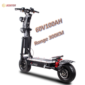 Scooter Eléctrico Rápido de 300 KM y 13 Pulgadas, Scooter de Doble Motor de 60 V para Adultos - Product Image 2