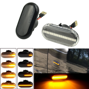 Luces LED dinámicas de posición lateral para coche, señal de giro para <span class=keywords><strong>Opel</strong></span> <span class=keywords><strong>Combi</strong></span> Kasten Kipper J7 F7, 2 unidades - Product Image 4