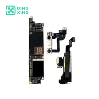 Carte mère entièrement fonctionnelle pour iPhone X XR XS Max avec Face ID 64 Go 128 Go 256 Go, carte logique 100 % originale débloquée