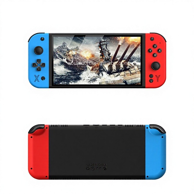 G90 7inch 64GB 4000mAh Portable Handheld Game Console Arcade High-definition for PSP/PS1 Nostalgic Retro TV Gaming Controller