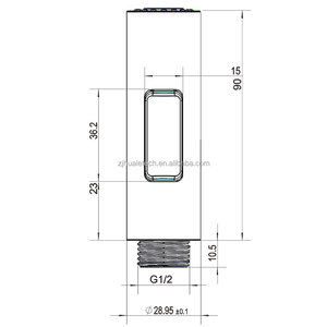2F920 Classic Modern Single Handle ABS <strong>Kitchen</strong> <strong>Shower</strong> Head with Ceramic Valve Core and Pull-Out Spray - Product Image 3
