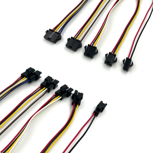 Jst Molex 3 4 5 6 Pin Led Light Male Female Plug Electrical Wire Crimp Terminal Connector Wiring Harness