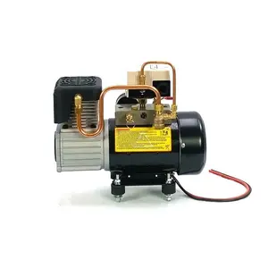 12V High Efficiency Weatherproof Long Duty Cycle DC Oil Free Professional Onboard Construction Truck Air Compressor Pump
