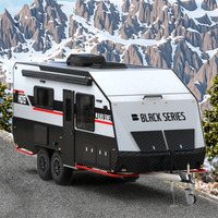 Nouvelle remorque de voyage tout-terrain pour camping-car avec salle de bain de luxe parfaite pour les remorques de voyage d'aventures extrêmes