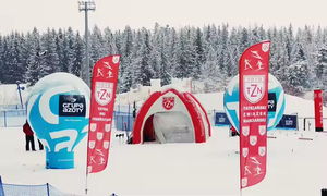 Tentspace Oxford tela bola inflable aire apretado globo de tierra inflable al aire libre <span class=keywords><strong>voleibol</strong></span> inflable para evento de promoción - Product Image 4