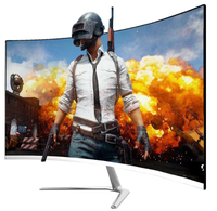 Moniteur de jeu à écran incurvé de 32 pouces avec taux de rafraîchissement de 75Hz Panneau HDR VA LED DP utilisé à l'état neuf pour ordinateur de bureau