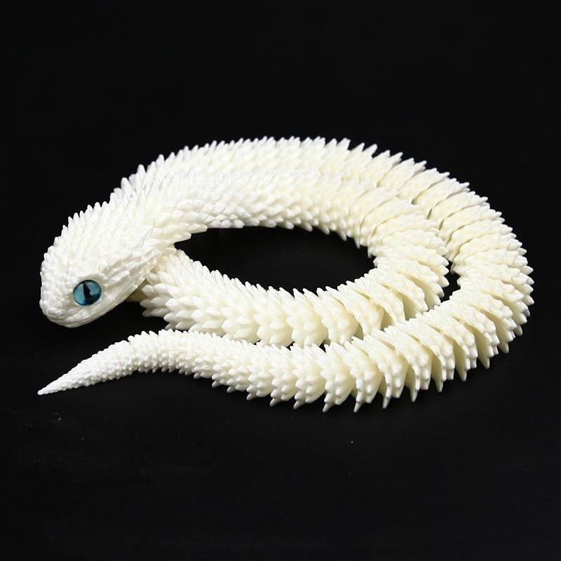 Vipère blanche 60cm