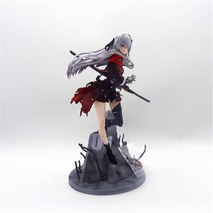 ฟิกเกอร์ลูเซีย คริมสัน แอ็บซิส สเกล <span class=keywords><strong>1</strong></span>/7 จากเกม <span class=keywords><strong>Honkai</strong></span> <span class=keywords><strong>Impact</strong></span> พร้อมท่าทางการต่อสู้แบบไดนามิก ชุดยุทธวิธี และฐานอาคารที่ชำรุด - Product Image 4