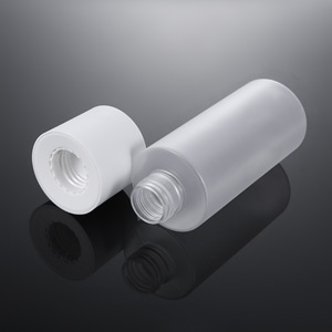 Cosmetic Bottle <b>Flat</b> Shoulder 24mm 120.5mm Frost Surface <b>Screw</b> Cap Packaging For Daily Chemical Products - Product Image 2