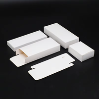 Petites boîtes blanches en carton, boîtes à savon faites à la main, logos personnalisés, boîtes de rangement, boîtes d'emballage pour bijoux, logos personnalisables