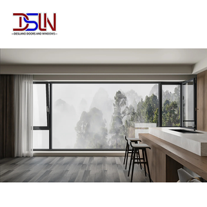 Ventanas de Seguridad con Ventilación Óptima, Diseñadas a Medida, para Balcones, Modernas, Resistentes a la Intemperie, Ahorradoras de Energía, de Aleación de Aluminio, Doble Acristalamiento, con Certificación Energy Star - Product Image 1