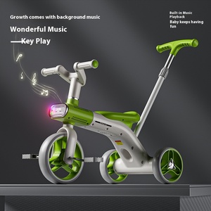 キッズ三輪車音楽とライト付き工場直販 | 幼児用ペダルバイク | 子供用バランスバイクキッズスクーター - Product Image 4