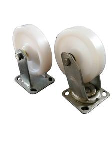 รถเข็นสำหรับงานหนักล้อไนลอนแบบ PA สำหรับงานอุตสาหกรรมขนาด<span class=keywords><strong>4</strong></span> <span class=keywords><strong>5</strong></span> 6 8นิ้วล้อสำหรับงานหนัก - Product Image 6