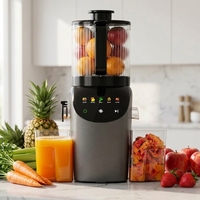Blender Jus Segar Portabel, Smoothie Manual & Elektrik, Desain Anti Bocor, Pengeluaran Ampas Otomatis, Operasi Senyap, Portabel 3L ODM