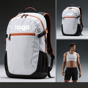 Sac à dos en nylon personnalisé, imperméable, décontracté, sportif, confortable, léger, grande capacité, USB, ordinateur portable, durable, doux, extérieur - Product Image 4