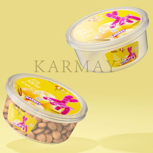 ภาชนะเก็บอาหารสุนัขพร้อมฝาปิดพลาสติก650กรัม780มล. ใส่อาหารสุนัขเปล่า - Product Image 2