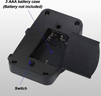 Luz LED para Gorra con Clip, Lámpara para Debajo del Borde de la Gorra, Linterna Frontal con Batería AAA para Ciclismo, Senderismo y Camping