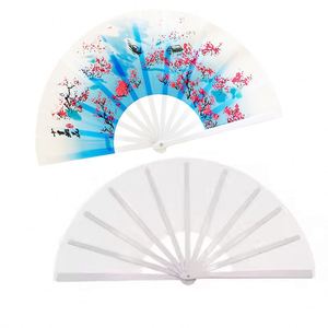 Customized Printed Promotional <b>Hand</b> PP <b>Fan</b> Sublimation Blanks Plastic Folding <b>Hand</b> <b>Fan</b> Custom Logo Plastic <b>Hand</b> <b>Fan</b> - Product Image 2