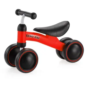 Triciclo de equilibrio multifunción para niños, 4 ruedas, coche de equilibrio para caminar, entrenamiento