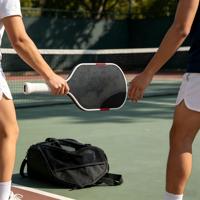 Raket Pickleball Serat Karbon T700 Inti Busa EPP+eva Generasi Kelima Konstruksi Satu Bagian Tekan Panas 16mm Berat 42cm