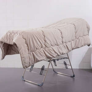 <span class=keywords><strong>Cintre</strong></span> multifonctionnel simple en acier inoxydable sur pied <span class=keywords><strong>cintre</strong></span> à linge intérieur et extérieur étendoir - Product Image 2