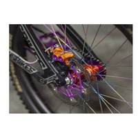 Vis de frein à disque de VTT en titane anodisé coloré M5x10mm, composants de vélo en alliage 6AL-4V, vente en gros