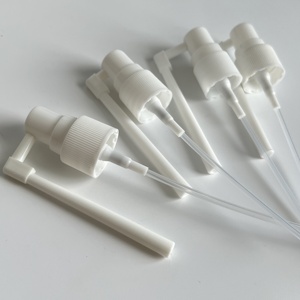 Custom <strong>18mm</strong> <strong>20mm</strong> <strong>24mm</strong> 410 415 High Quality Medical <strong>Plastic</strong> Oral Mouth Pump White Empty Nasal <strong>Throat</strong> Oral <strong>Sprayer</strong> - Product Image 1