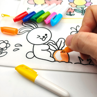 Mini rotulador para tela, no tóxico, lavable, para pintar sobre textiles, para niños, manualidades, camisetas, bolsas de lona, dibujo, arte, regalo.