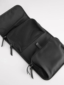 Small Wash Hanging Travel <b>Toiletry</b> Pouch Makeup Customizable Cosmetic <b>Bag</b> With Zipper <b>for</b> <b>Men</b> - Product Image 3