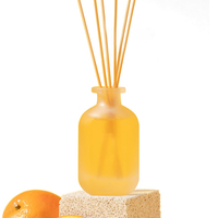 Diffuseur de parfum à bâtonnets en verre de 50 ml, design moderne, haute qualité, senteurs personnalisées, huile essentielle, parfum, aromathérapie longue durée