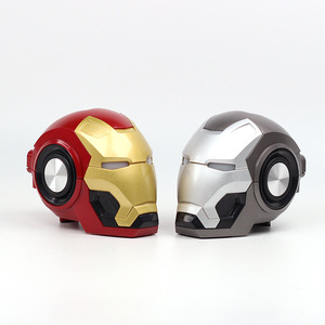 Loa <span class=keywords><strong>Bluetooth</strong></span> không dây hình Iron Man dễ thương, quà tặng sáng tạo GTT New Ironman dành cho Marvel Avengers, loa siêu trầm dạng hộp - Product Image 4