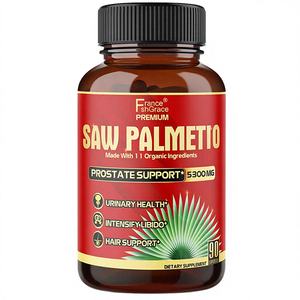 Cápsulas Premium de Saw Palmetto, Ashwagandha y Té Verde para el Apoyo de la Próstata, Energía, Crecimiento del Cabello, Bloqueador de DHT y Salud Digestiva, 60 Unidades - Product Image 2