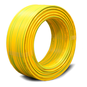 Câble de terre industriel flexible en PVC à âme unique, vert-jaune, 16 mm, 750 V, 10 m, référence 4520006 H07V-K, conducteur de protection - Product Image 2